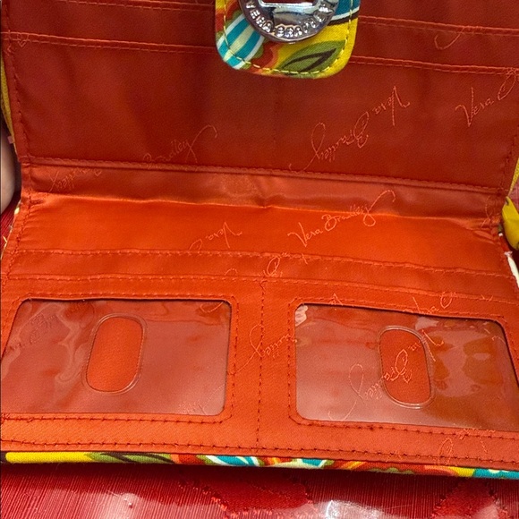 Vera Bradley Colorful Floral Wallet - Picture 4 of 5